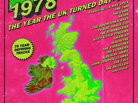 1978: The Year The Uk Turned Day-Glo - 3CD Hot on Sale